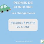 Les changements pour le permis de conduire