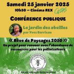 Conférence publique « Le jardin des abeilles »